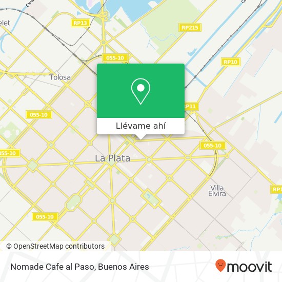 Mapa de Nomade Cafe al Paso