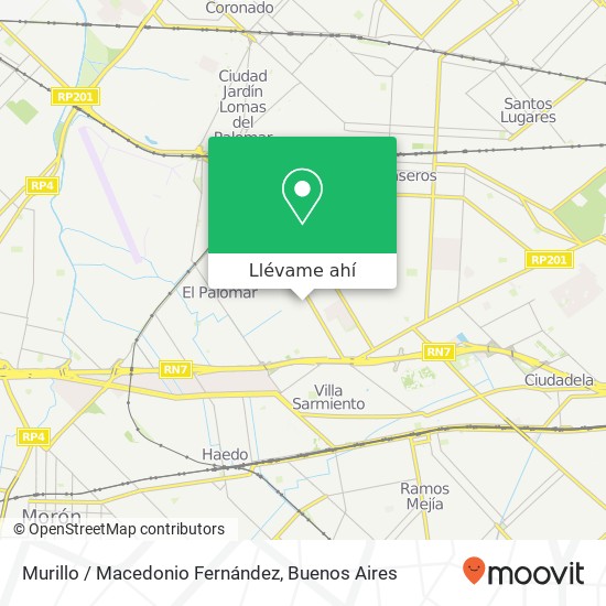 Mapa de Murillo / Macedonio Fernández