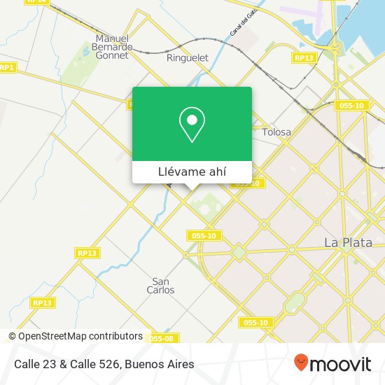 Mapa de Calle 23 & Calle 526