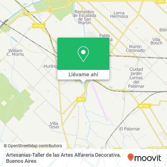 Mapa de Artesanias-Taller de las Artes Alfareria Decorativa