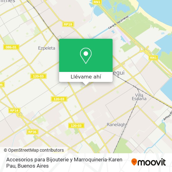 Mapa de Accesorios para Bijouterie y Marroquineria-Karen Pau