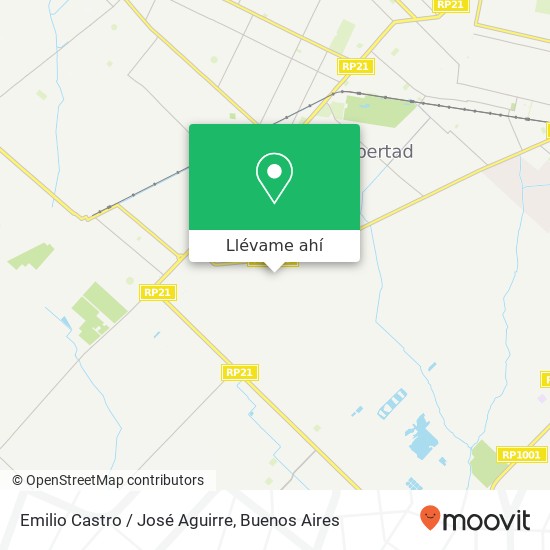 Mapa de Emilio Castro / José Aguirre