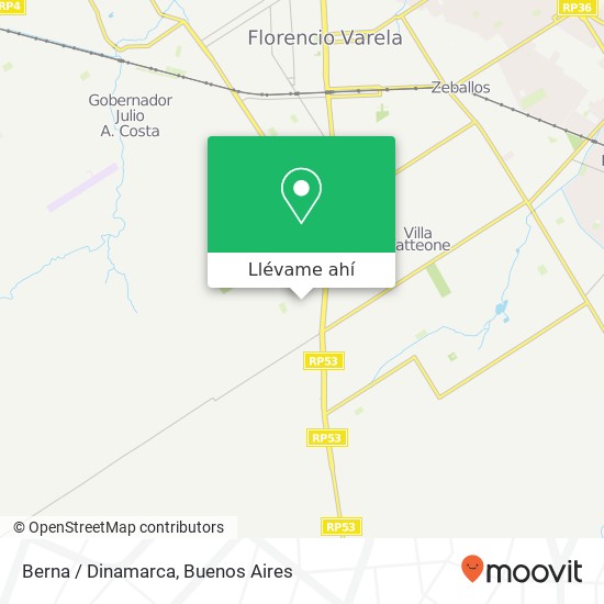 Mapa de Berna / Dinamarca