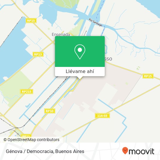 Mapa de Génova / Democracia