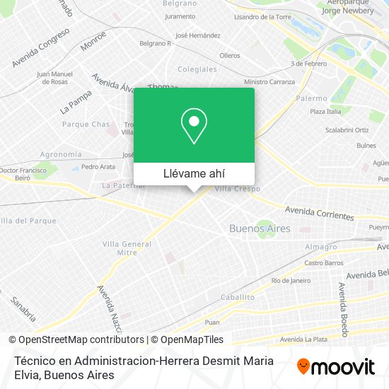 Mapa de Técnico en Administracion-Herrera Desmit Maria Elvia