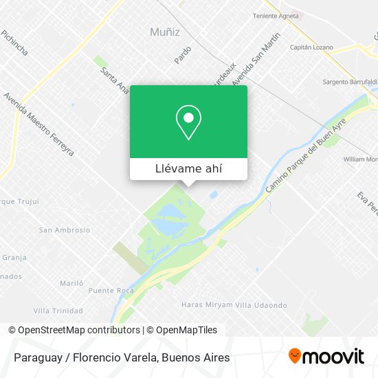 Mapa de Paraguay / Florencio Varela