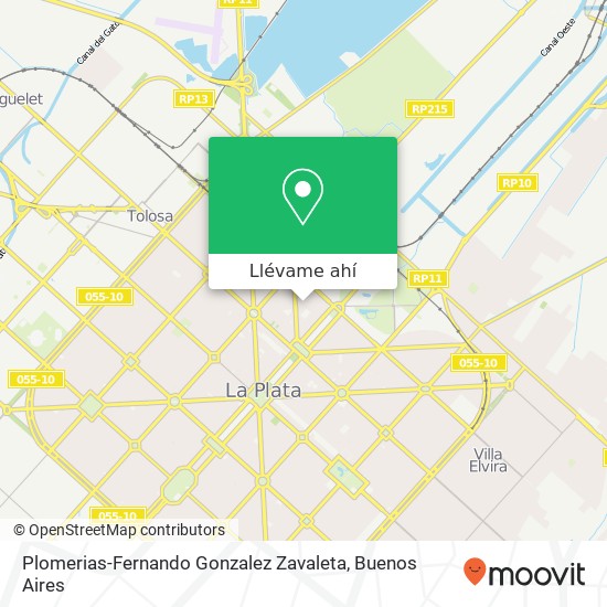 Mapa de Plomerias-Fernando Gonzalez Zavaleta