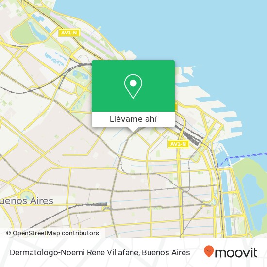 Mapa de Dermatólogo-Noemi Rene Villafane