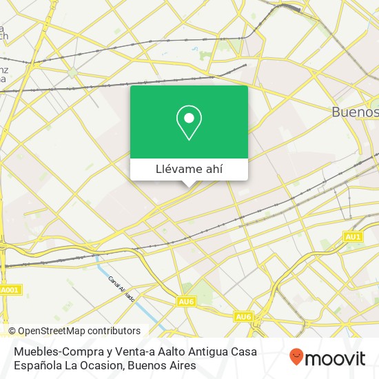 Mapa de Muebles-Compra y Venta-a Aalto Antigua Casa Española La Ocasion
