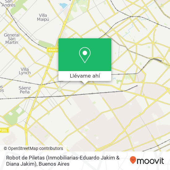 Mapa de Robot de Piletas (Inmobiliarias-Eduardo Jakim & Diana Jakim)