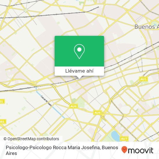 Mapa de Psicologo-Psicologo Rocca Maria Josefina