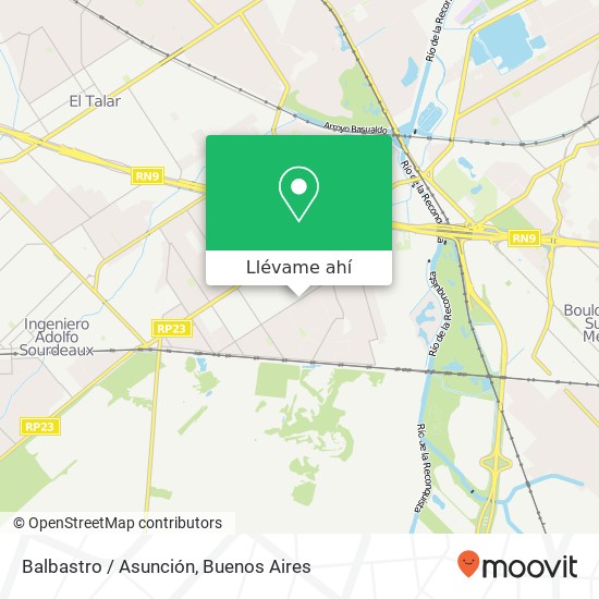 Mapa de Balbastro / Asunción