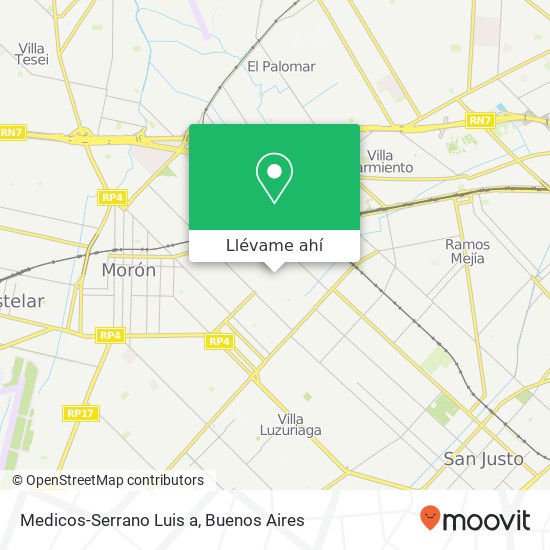 Mapa de Medicos-Serrano Luis a