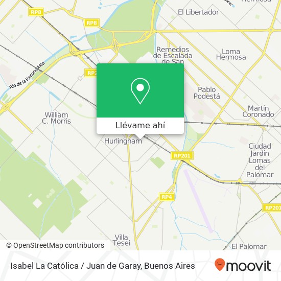 Mapa de Isabel La Católica / Juan de Garay