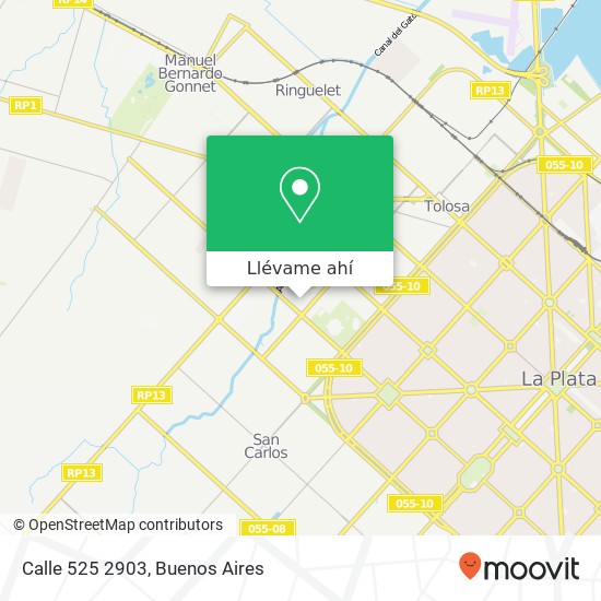 Mapa de Calle 525 2903