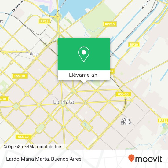 Mapa de Lardo Maria Marta
