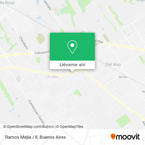 Mapa de Ramos Mejía / 8