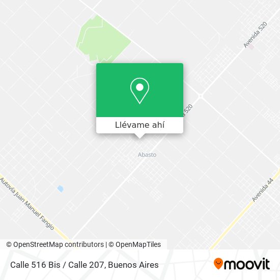 Mapa de Calle 516 Bis / Calle 207