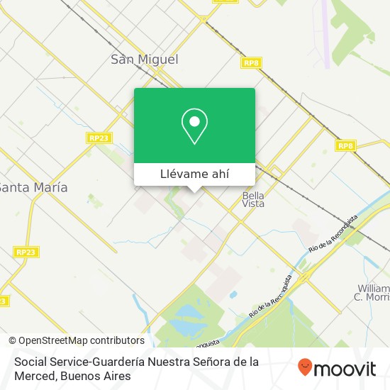 Mapa de Social Service-Guardería Nuestra Señora de la Merced