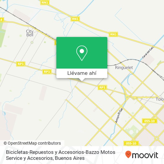 Mapa de Bicicletas-Repuestos y Accesorios-Bazzo Motos Service y Accesorios