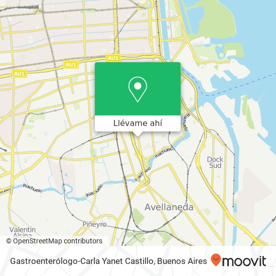 Mapa de Gastroenterólogo-Carla Yanet Castillo