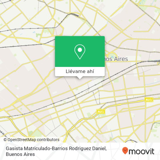 Mapa de Gasista Matriculado-Barrios Rodriguez Daniel