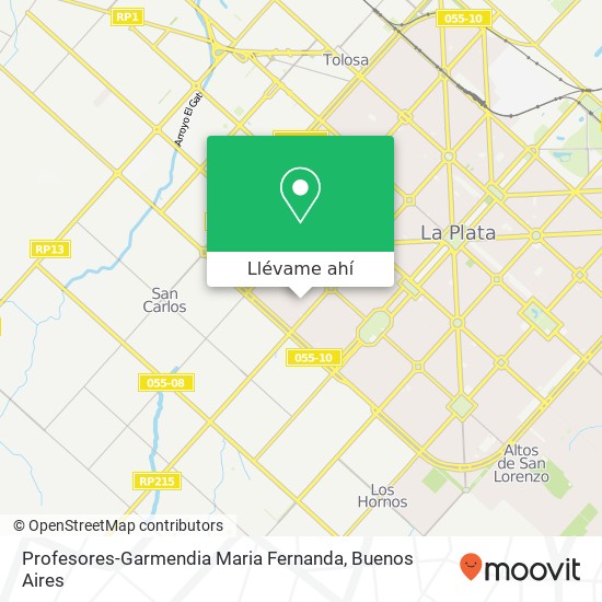 Mapa de Profesores-Garmendia Maria Fernanda