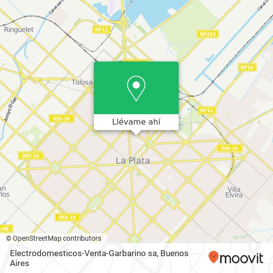 Mapa de Electrodomesticos-Venta-Garbarino sa