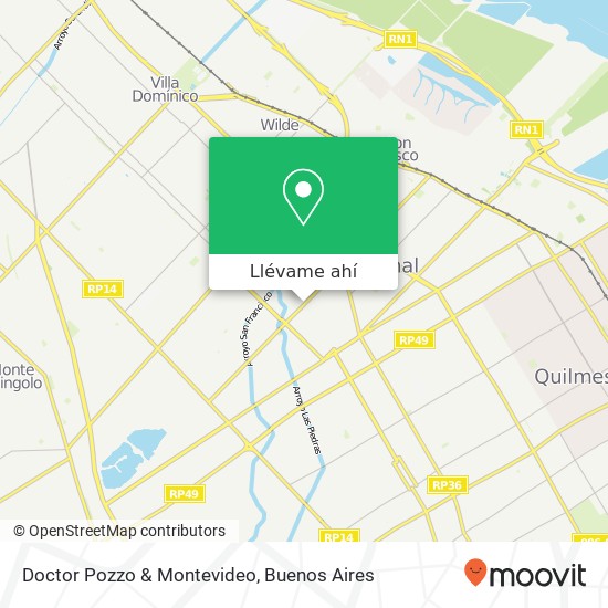 Mapa de Doctor Pozzo & Montevideo