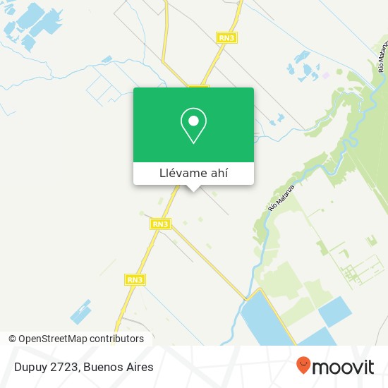 Mapa de Dupuy 2723