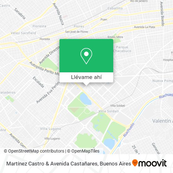 Mapa de Martínez Castro & Avenida Castañares