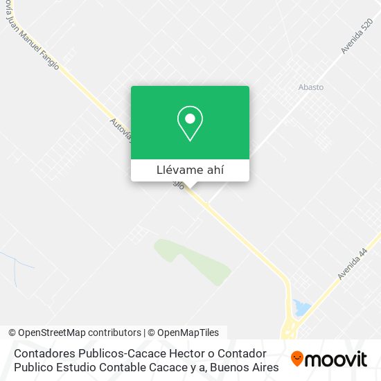 Mapa de Contadores Publicos-Cacace Hector o Contador Publico Estudio Contable Cacace y a