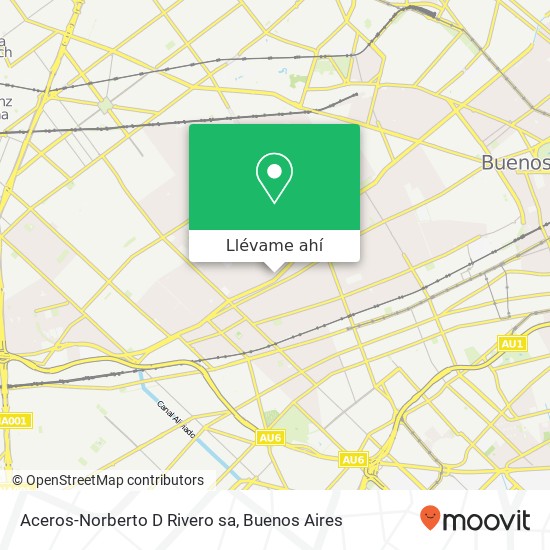 Mapa de Aceros-Norberto D Rivero sa