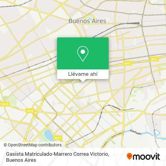 Mapa de Gasista Matriculado-Marrero Correa Victorio
