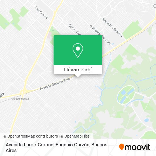 Mapa de Avenida Luro / Coronel Eugenio Garzón