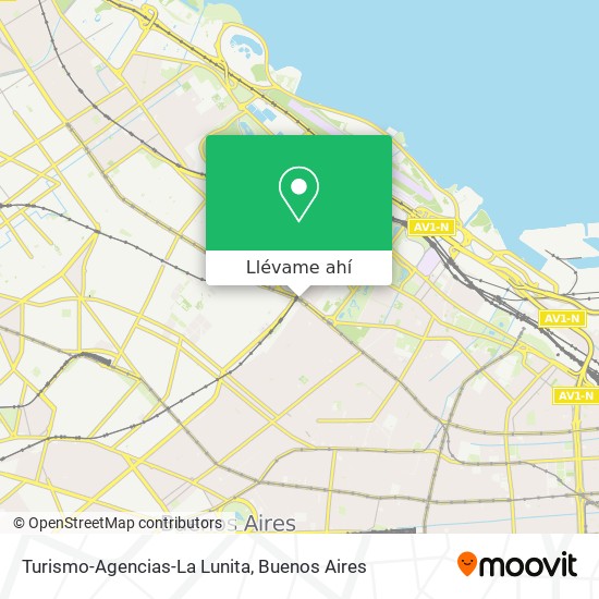 Mapa de Turismo-Agencias-La Lunita