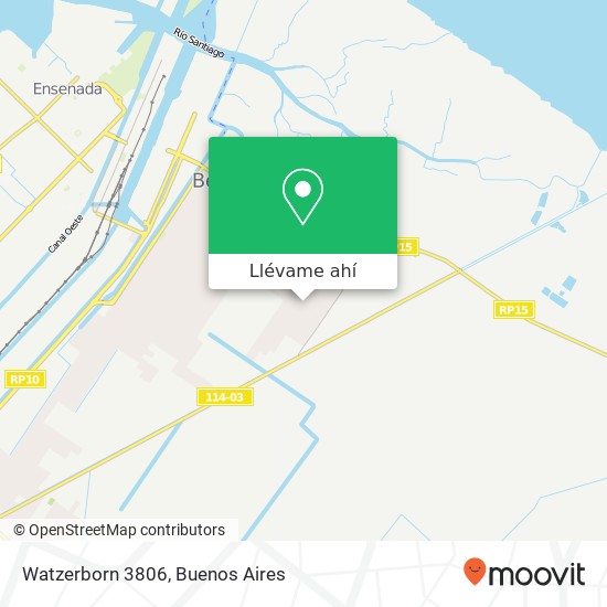Mapa de Watzerborn 3806