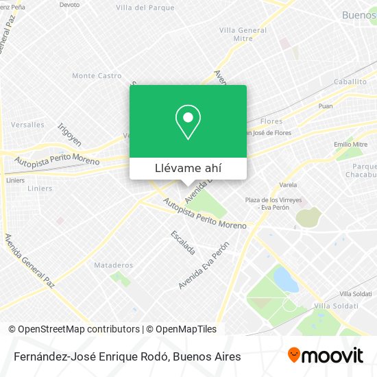 Mapa de Fernández-José Enrique Rodó