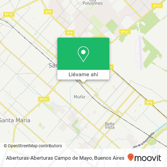 Mapa de Aberturas-Aberturas Campo de Mayo