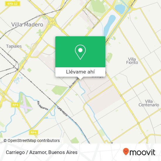Mapa de Carriego / Azamor