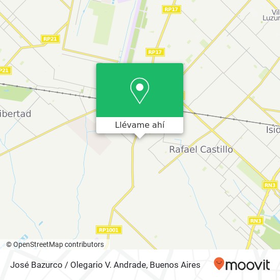 Mapa de José Bazurco / Olegario V. Andrade