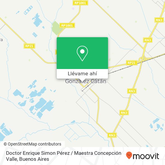 Mapa de Doctor Enrique Simon Pérez / Maestra Concepción Valle