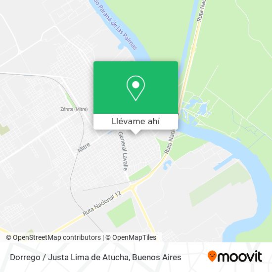 Mapa de Dorrego / Justa Lima de Atucha