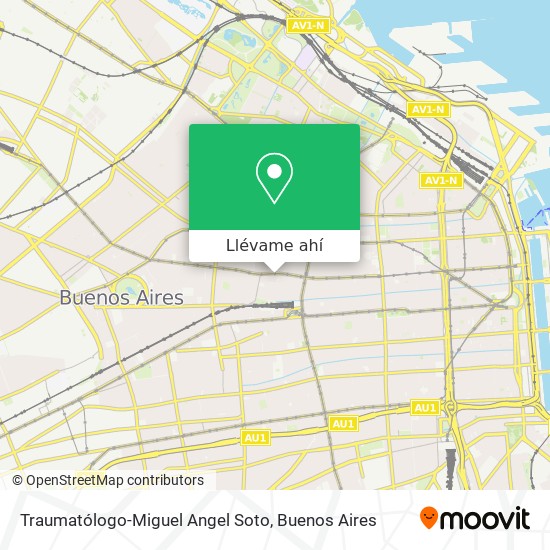 Mapa de Traumatólogo-Miguel Angel Soto