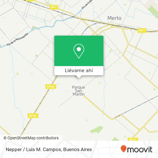 Mapa de Nepper / Luis M. Campos