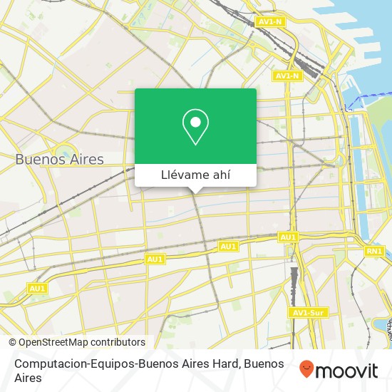 Mapa de Computacion-Equipos-Buenos Aires Hard