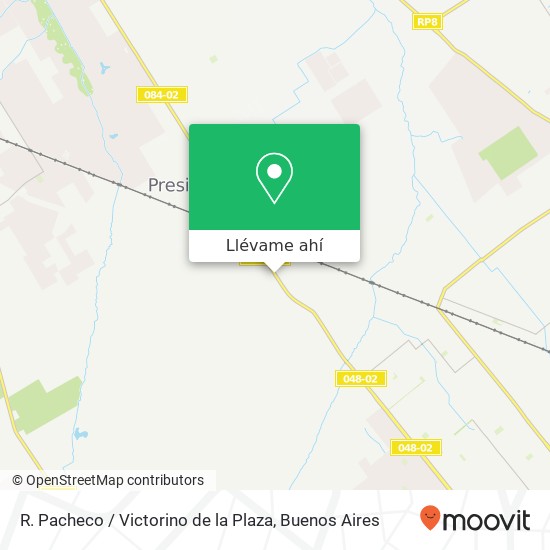 Mapa de R. Pacheco / Victorino de la Plaza