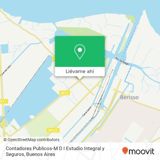 Mapa de Contadores Publicos-M D I Estudio Integral y Seguros