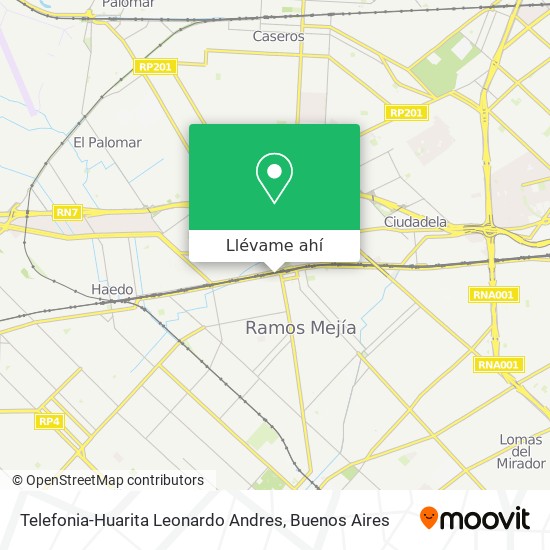 Mapa de Telefonia-Huarita Leonardo Andres