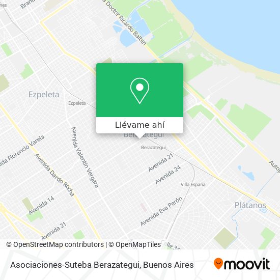 Mapa de Asociaciones-Suteba Berazategui